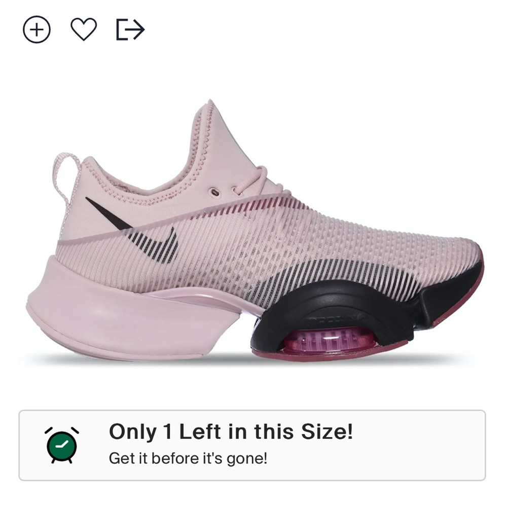 Nike air zoom Superrep (barely rose)